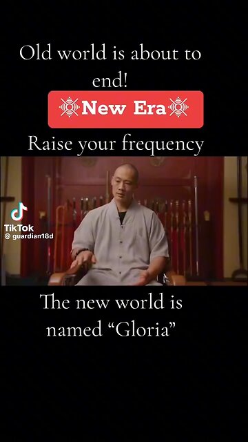 Old world is about to end.