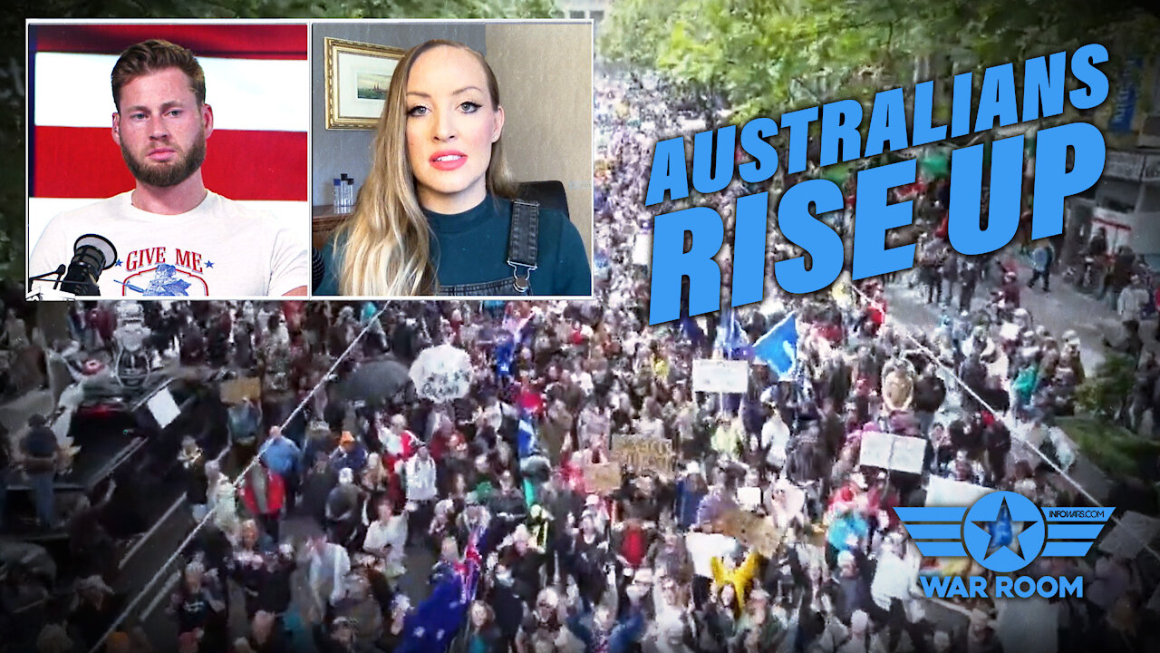 Hundreds Of Thousands Of Australians Rise Up Against Covid Tyranny