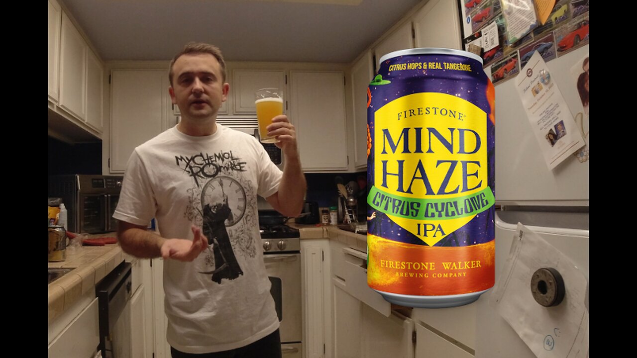 Reviewing Firestone Walker Mind Haze Citrus Cyclone IPA #IPA 🍻#firestonewalker