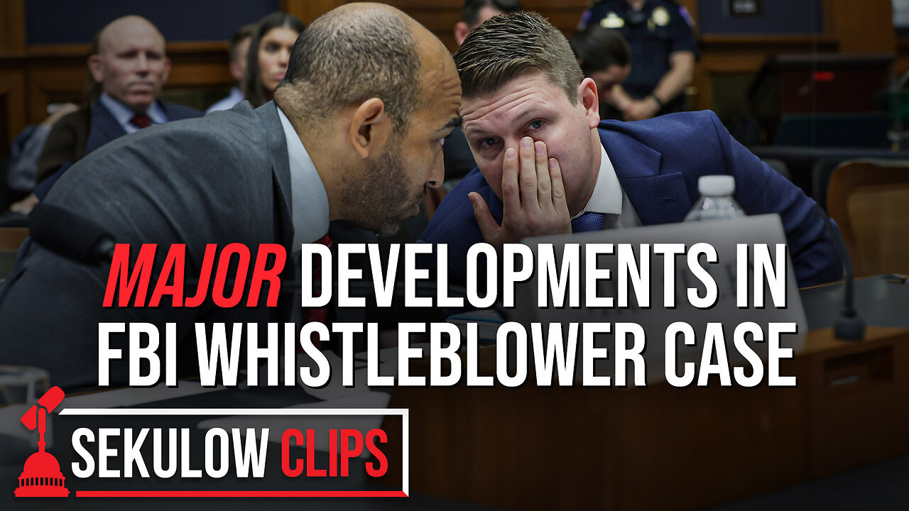 MAJOR Developments in FBI Whistleblower Case