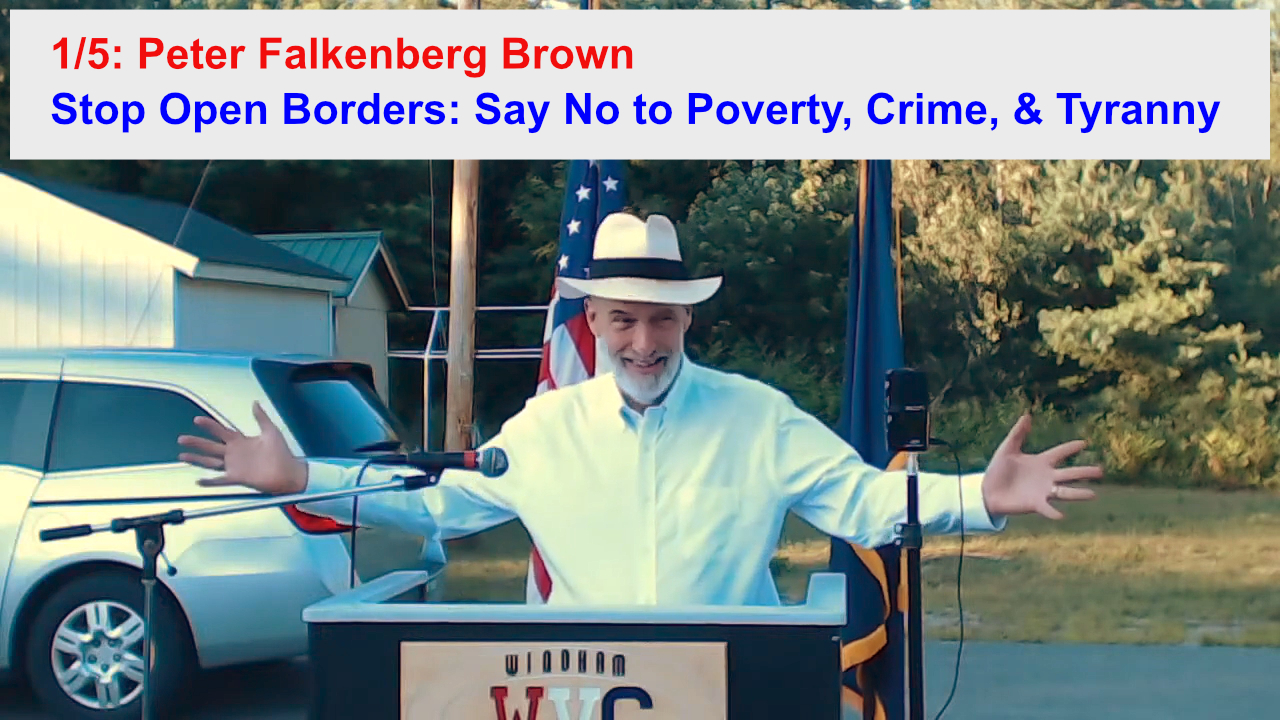 Stop Open Borders: Say No to Poverty, Crime, & Tyranny