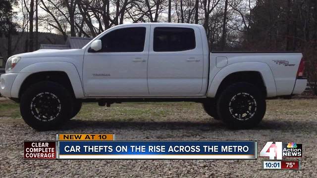 Car thefts on the rise in KCMO