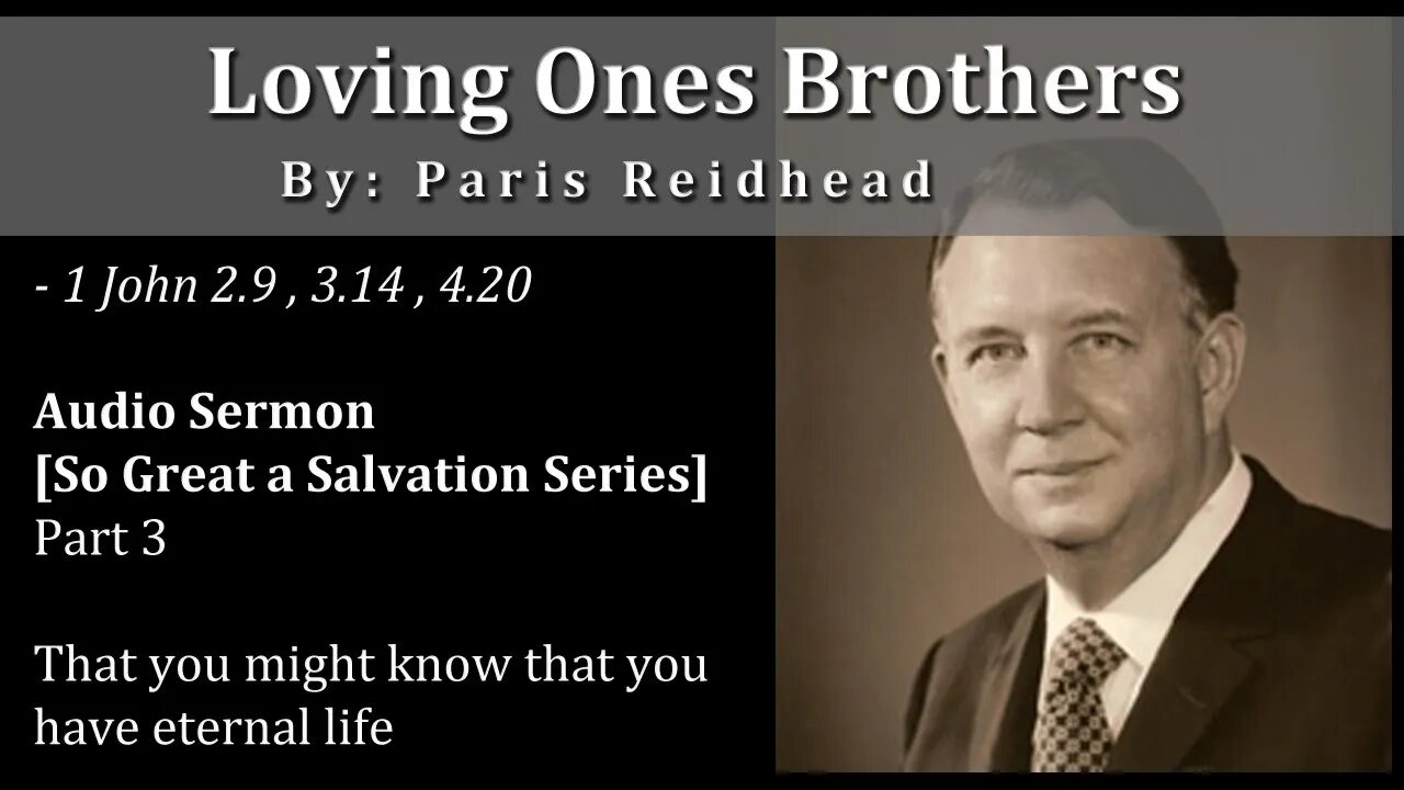 Loving Ones Brothers - Paris Reidhead