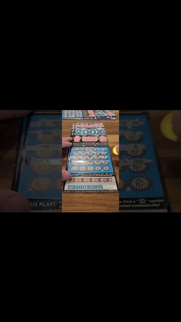 200X Lottery Ticket Test #shorts #lottery