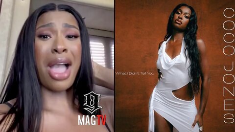 Coco Jones Holds Back Tears After Success Of "What I Didn't Tell You" Album! 😢