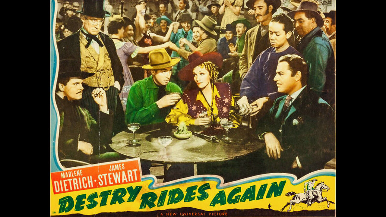 Destry Rides Again 1939 Ai Enhanced