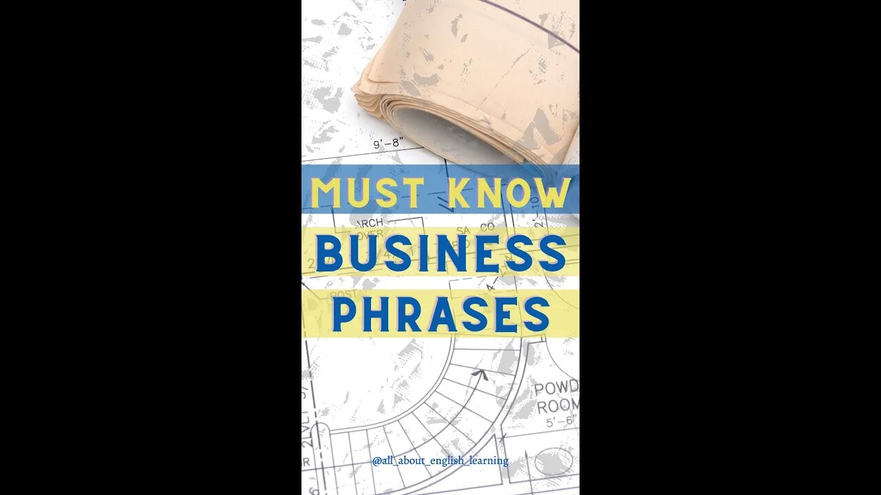 MUST KNOW Business Phrases (Back to the Drawing board)🤔 #shorts #BusinessEnglish