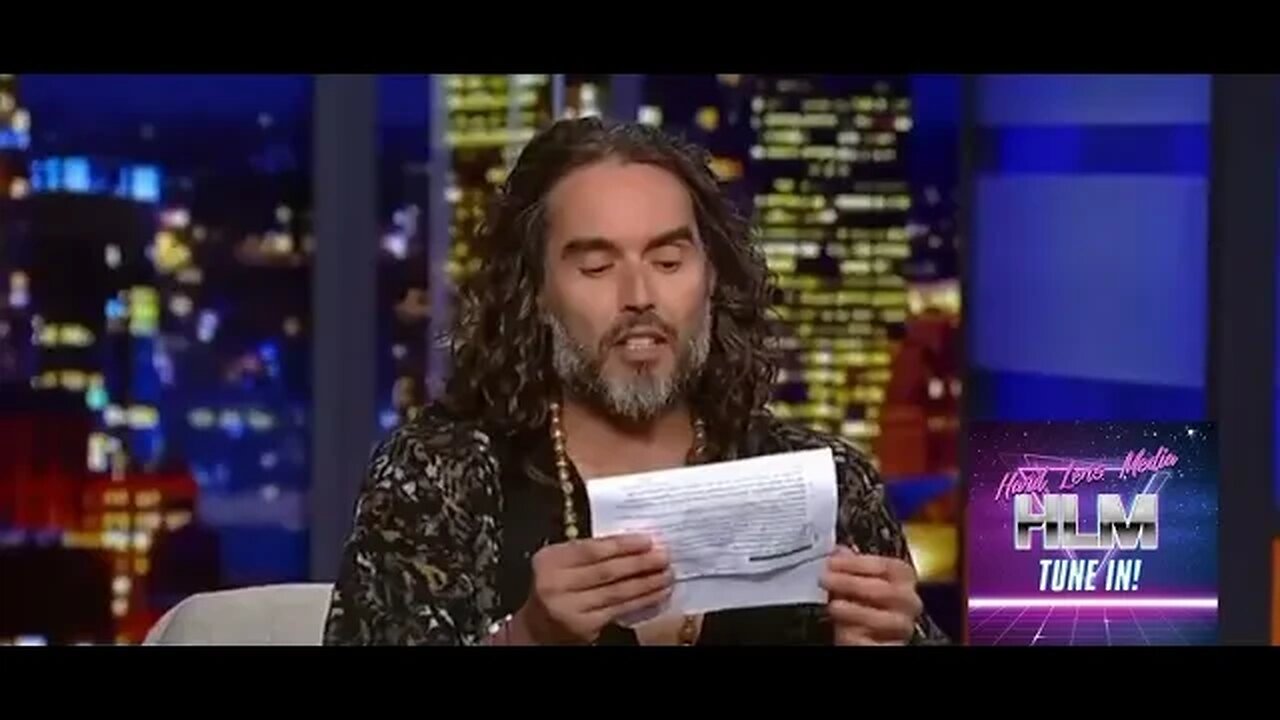 Russell Brand Comments Going On FOX NEWS & Why We Need To Build A Movement Against Neoliberalism