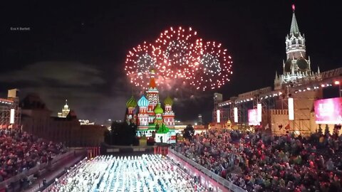 The Stunning Annual Military Music Festival in Moscow.😍🤩