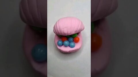 DIY how to make polymer clay cookies #shorts