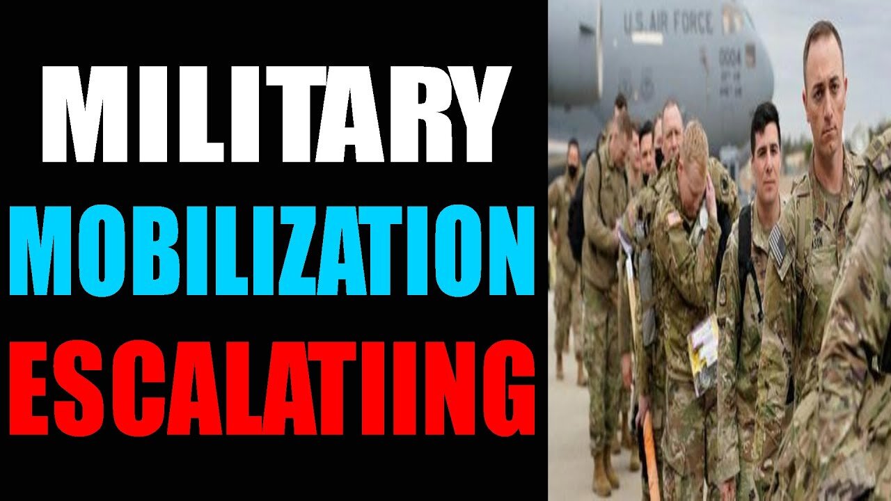 TRUMP JUST ISSUED BONE CHILLING WARNING!! SCARE EVENT INCOMING: MILITARY MOBILIZATION ESCALATIING