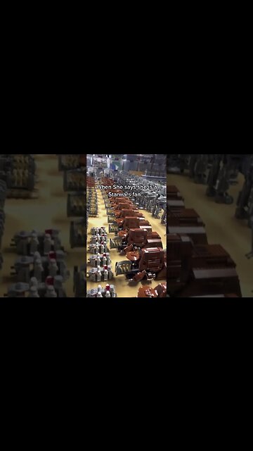 A Lego Starwars army