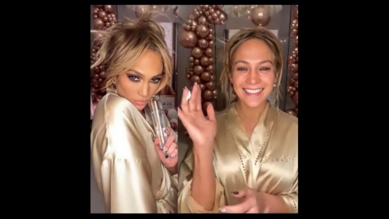 'You want to have beautiful hands, too': Jennifer Lopez uses facial cleanser on her fingers