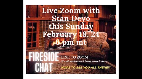 Stan Deyo LIVE ZOOM 2 18 24