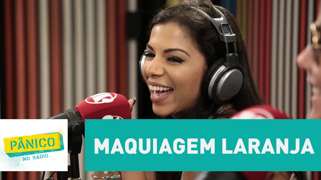 Evelyn Regly defende maquiagem "laranja" de Marina Mantega | Pânico