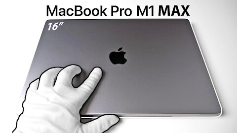 Apple Macbook Pro M1 MAX Unboxing - A Professional Laptop! + Gameplay