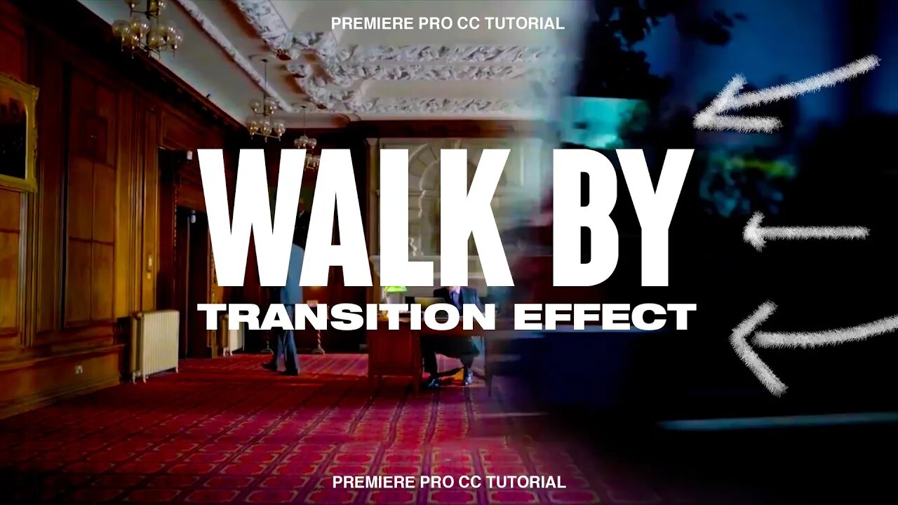 Walk By Transition Masking Effect - Adobe Premiere Pro CC (2020)