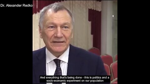 Dr.Alexander Redko, PhD: There´s no effective "vaccine" that works against COVID