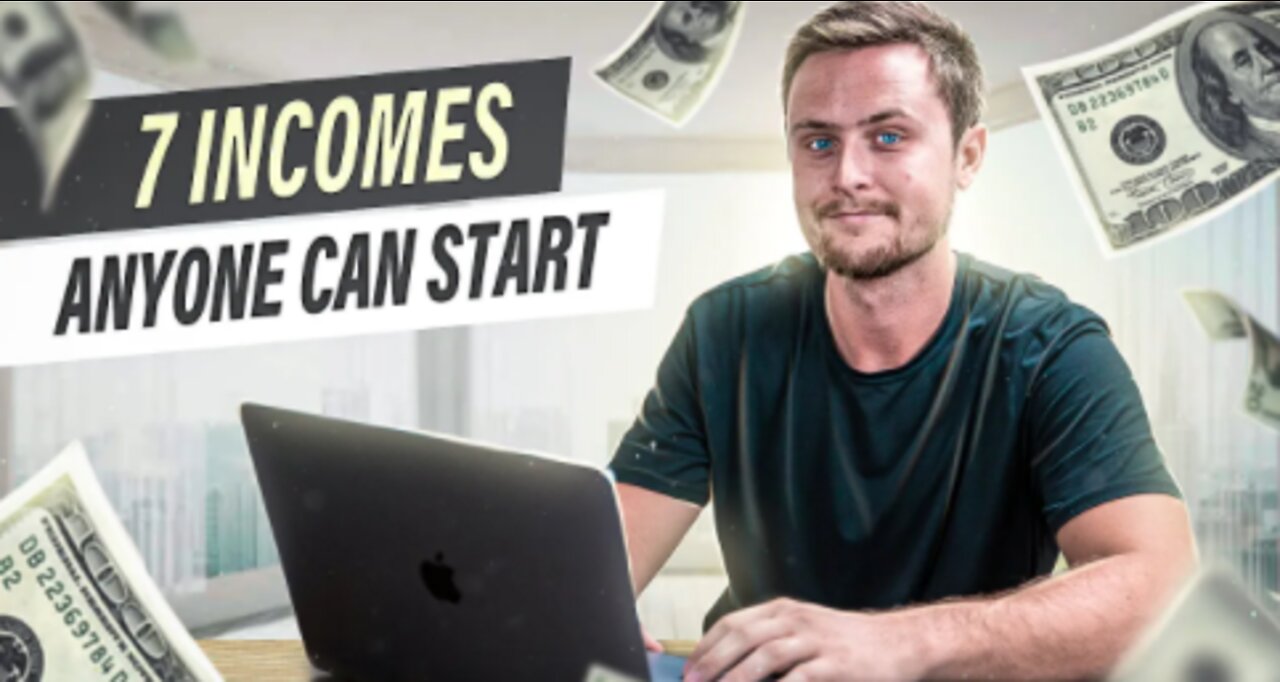 how to make money online( how I built 7 streams of income at a young age )