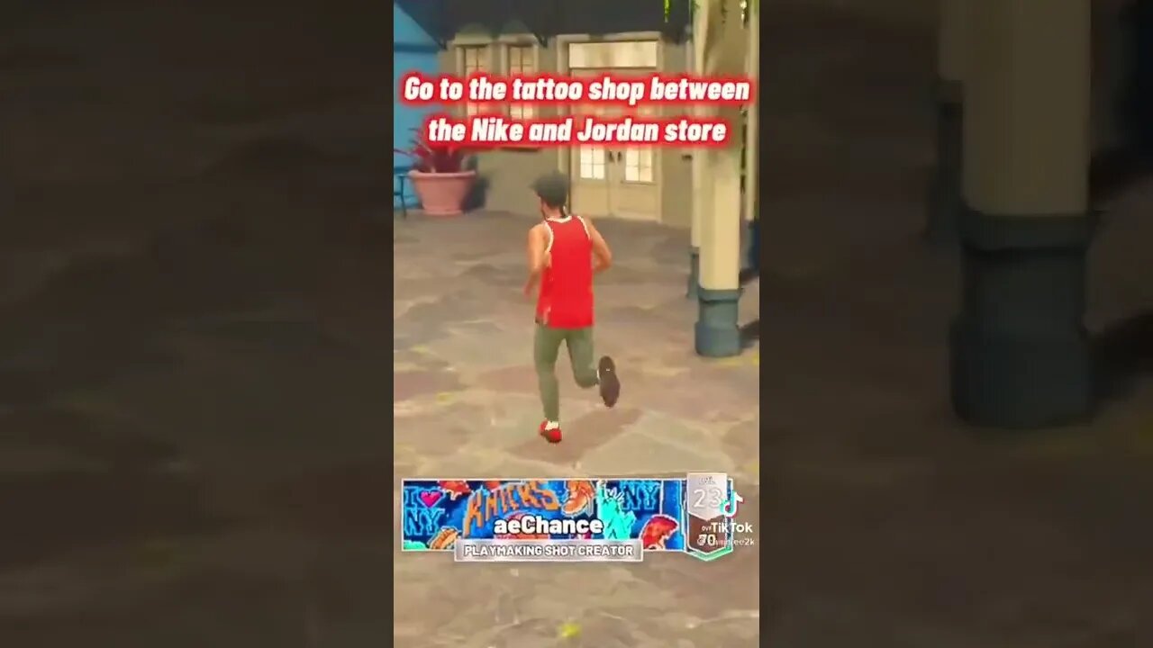 Free Tattoo Glitch 2k22👿 #tiktok #bestcustomjumpshot #nba2k #shorts #2k22 #youtubeshorts