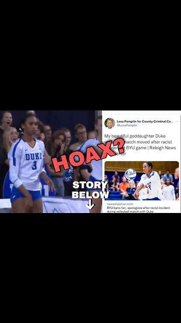 Is the BYU-Duke Volleyball Incident a Hoax?