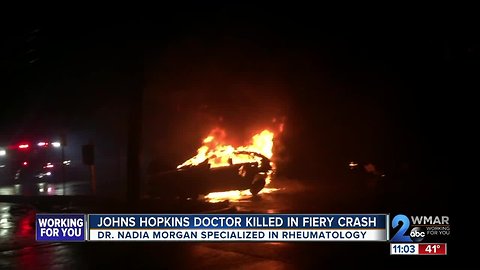 Johns Hopkins Doctor Killed in Fiery Hit and Run