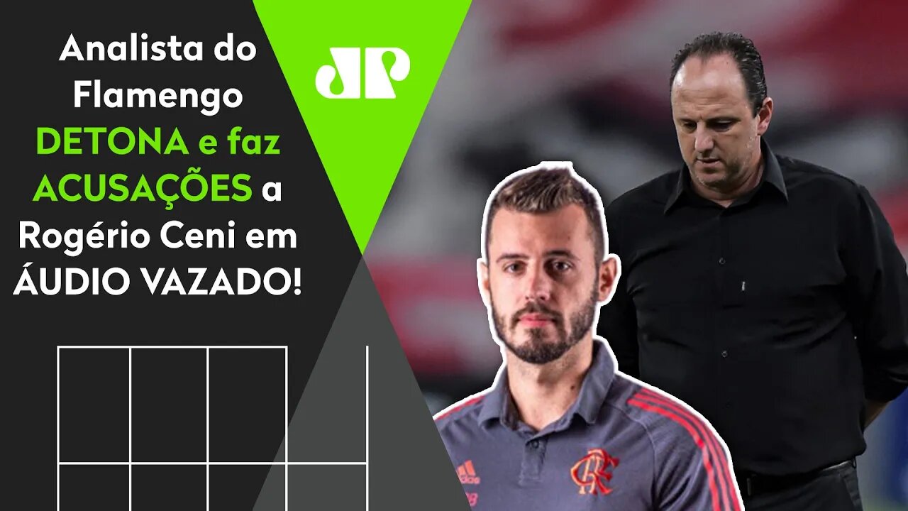 "Ele é MAU-CARÁTER e BABACA!" ÁUDIO VAZA, e Rogério Ceni é DETONADO por analista do Flamengo!
