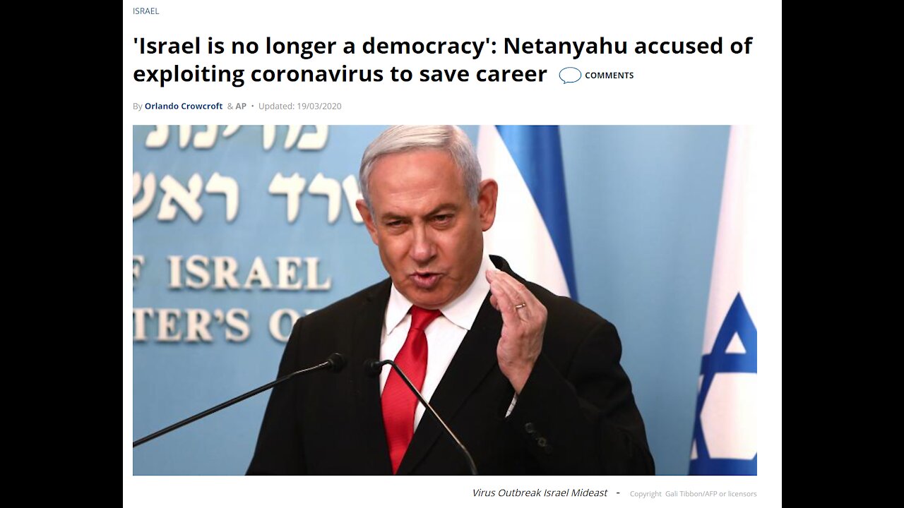 Israel's government became an AUTHORITARIAN REGIME