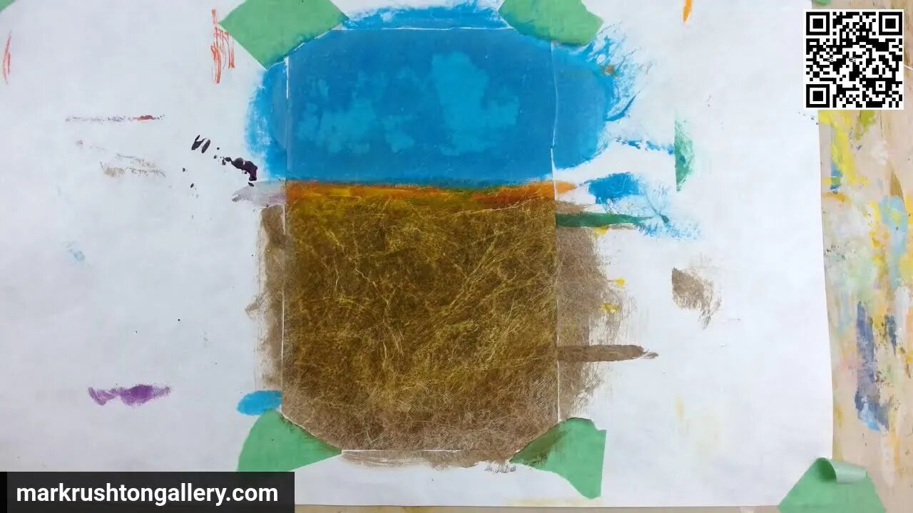 Better Late Than Never - Mark Rushton Works on a Simple Ink Painting
