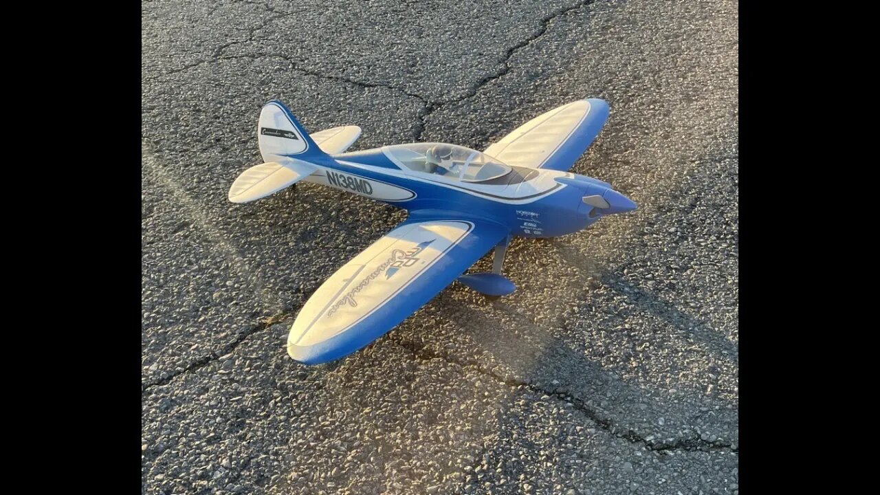 Pretty Boring Flight with the Eflite Commander mPd