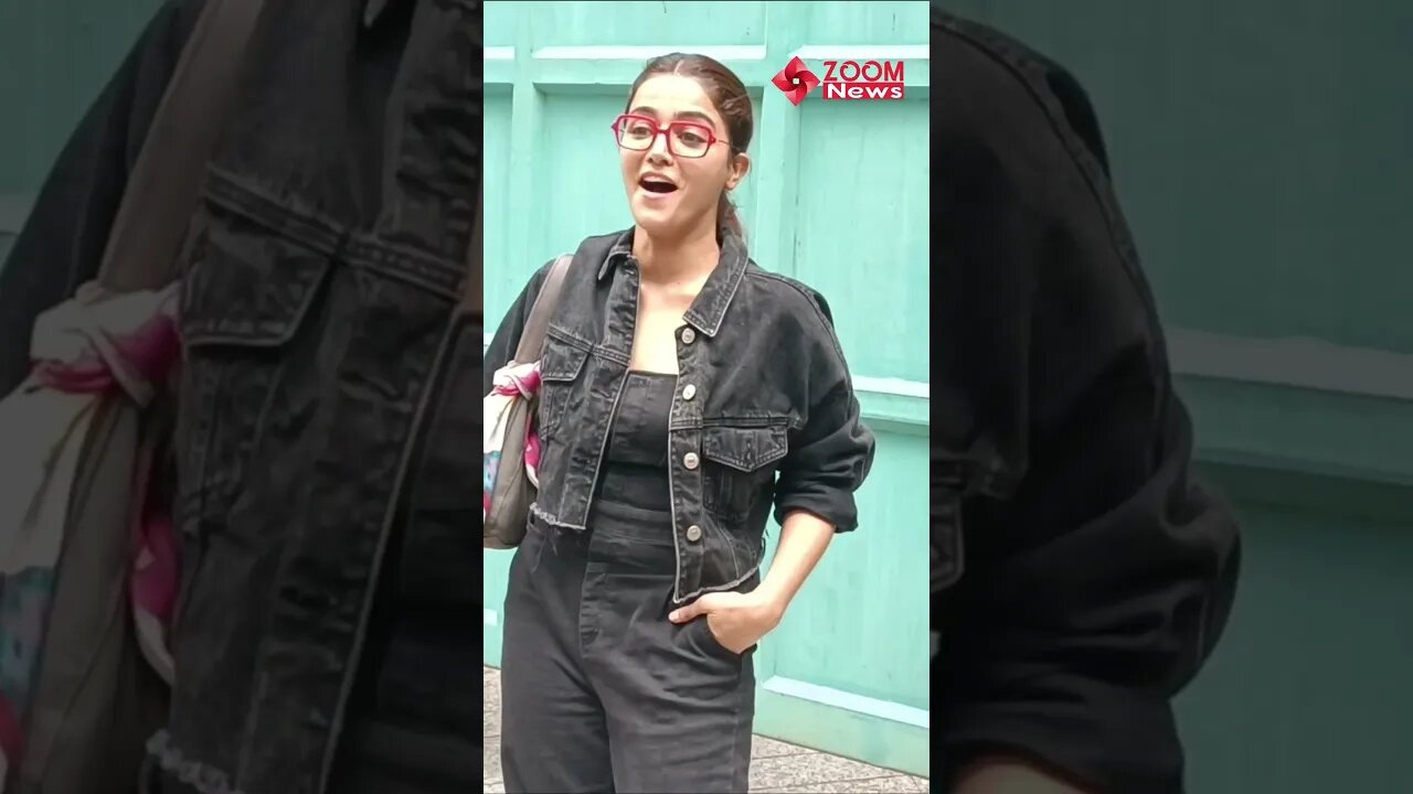 Wamiqa Gabbi's Cute Look Caught the Attention of Fans, Seen Outside Maddock Office #wamiqagabbi