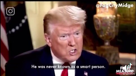 Joe Biden is not smart enough to be President - says President Trump