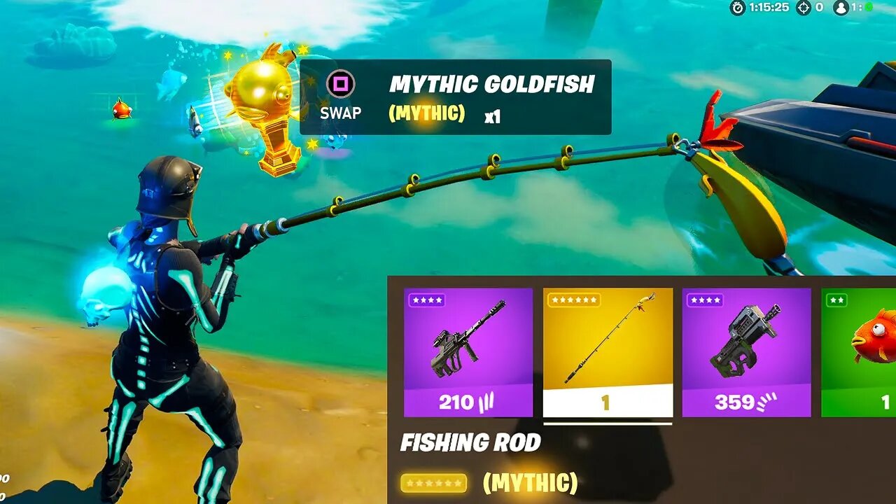 DID WE CATCH THE *MYTHIC GOLDFISH*