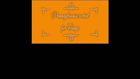 Trump Wins PA