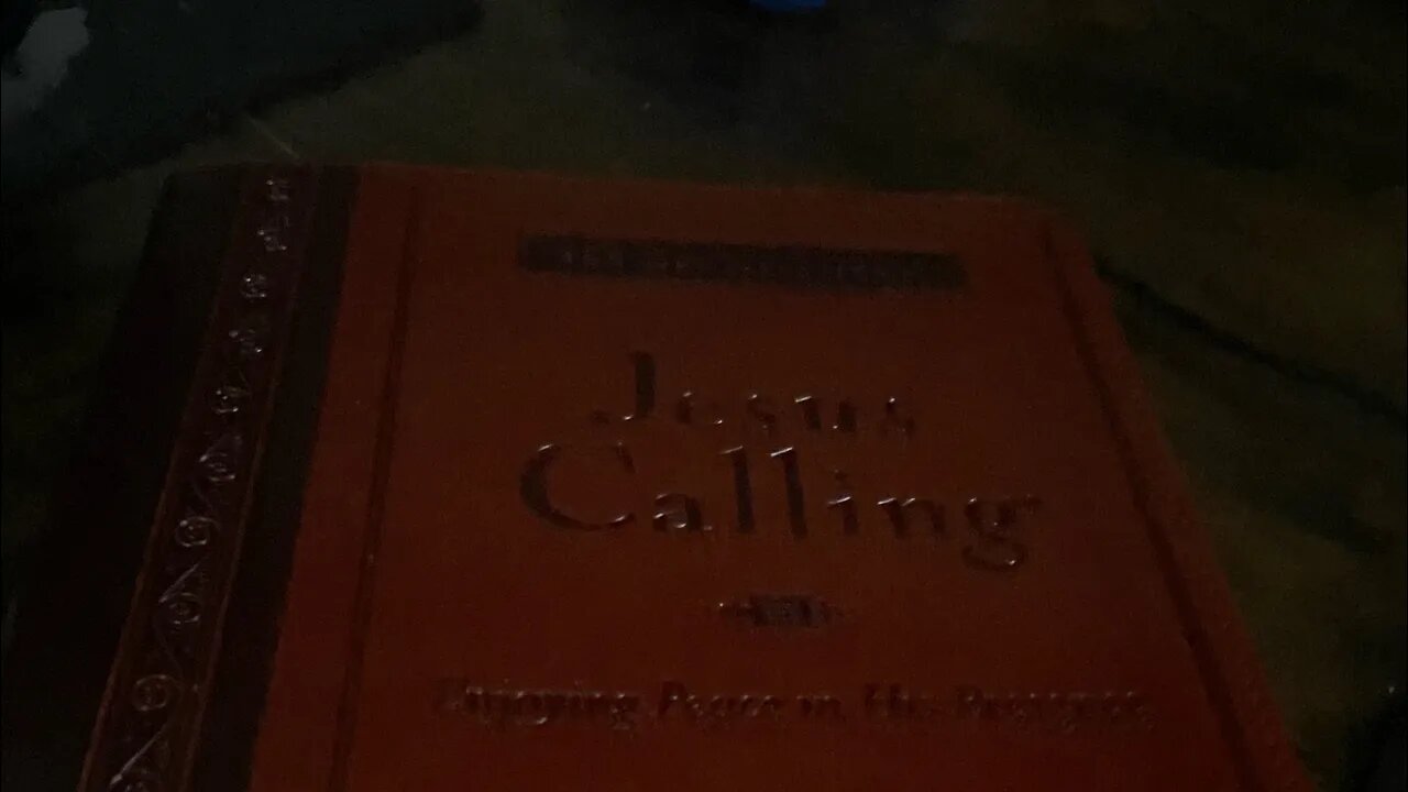 May22ed|Jesus calling daily devotions.