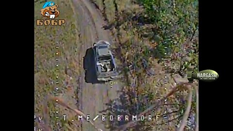 Pickups & Bradley hit with Russian FPV kamikaze drones at Rabotino