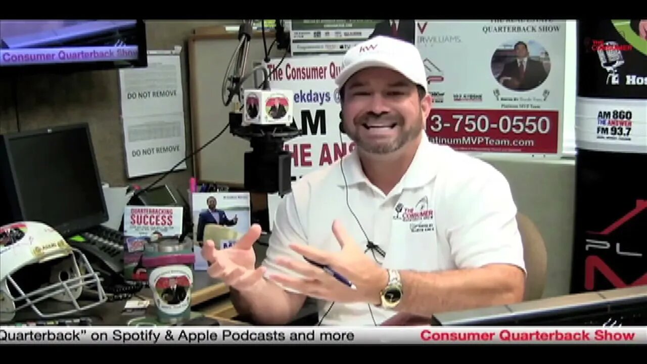 Brandon Rimes Host of the Consumer Quarterback show - open