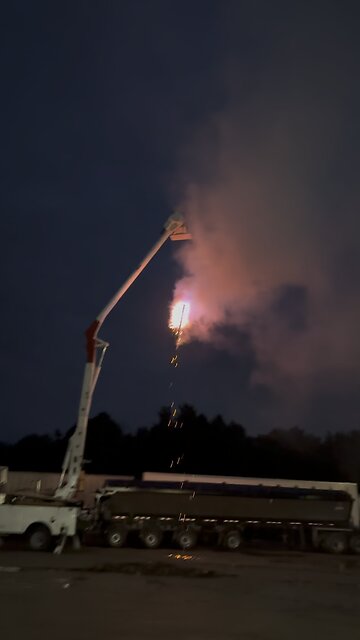 Start of 2024 fireworks at Todd’s