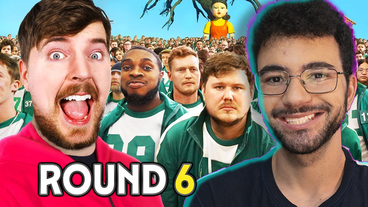 Round 6 na Vida Real! Valendo $456,000 - Rk Play reage MrBeast