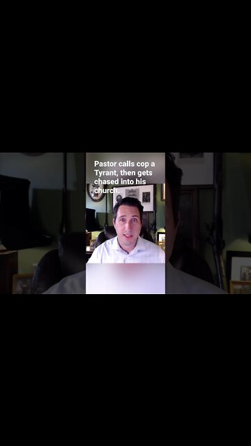 Pastor Calls Cop a Tyrant and Chaos Ensues #shorts