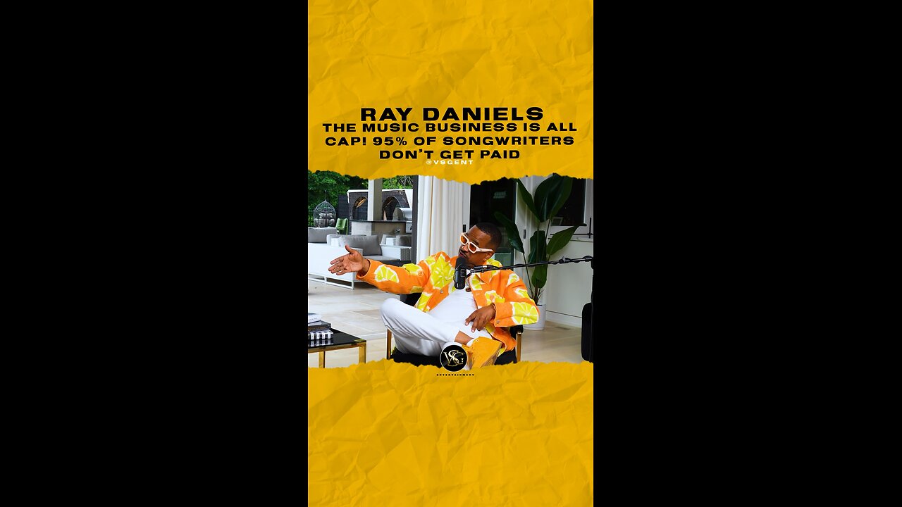 @raydaniels The music business is all cap! 95% of songwriters don’t get paid