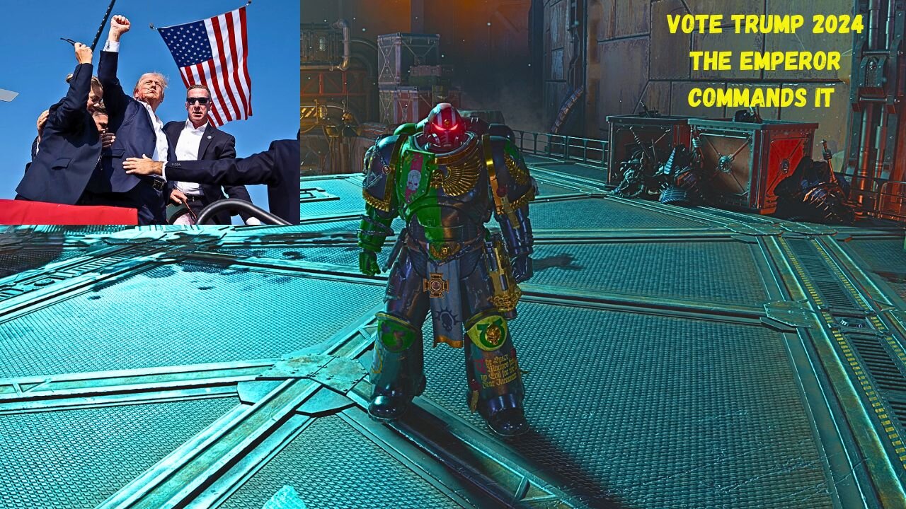 Space Marines 2: The Emperor Demands Trump's Return in 2024!