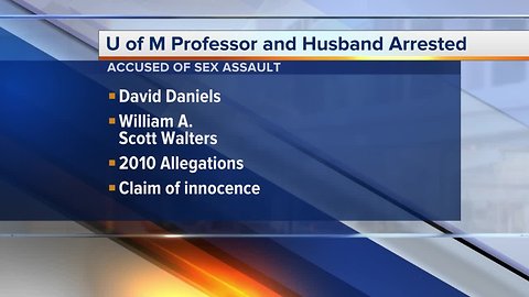 University of Michigan professor and husband arrested, accused of sexual assault