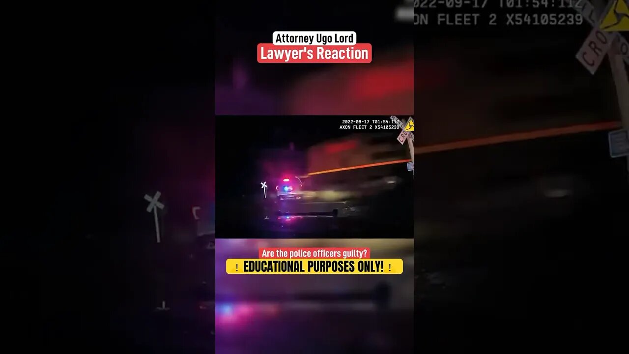 Train Hits Police Car With Suspect In It