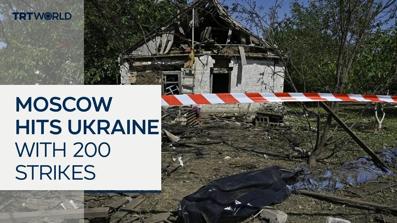 Russia Unleashes 200+ Missile and Drone Strikes Across Ukraine in Unprecedented Assault