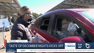 San Diegans drive up for Taste of December Nights