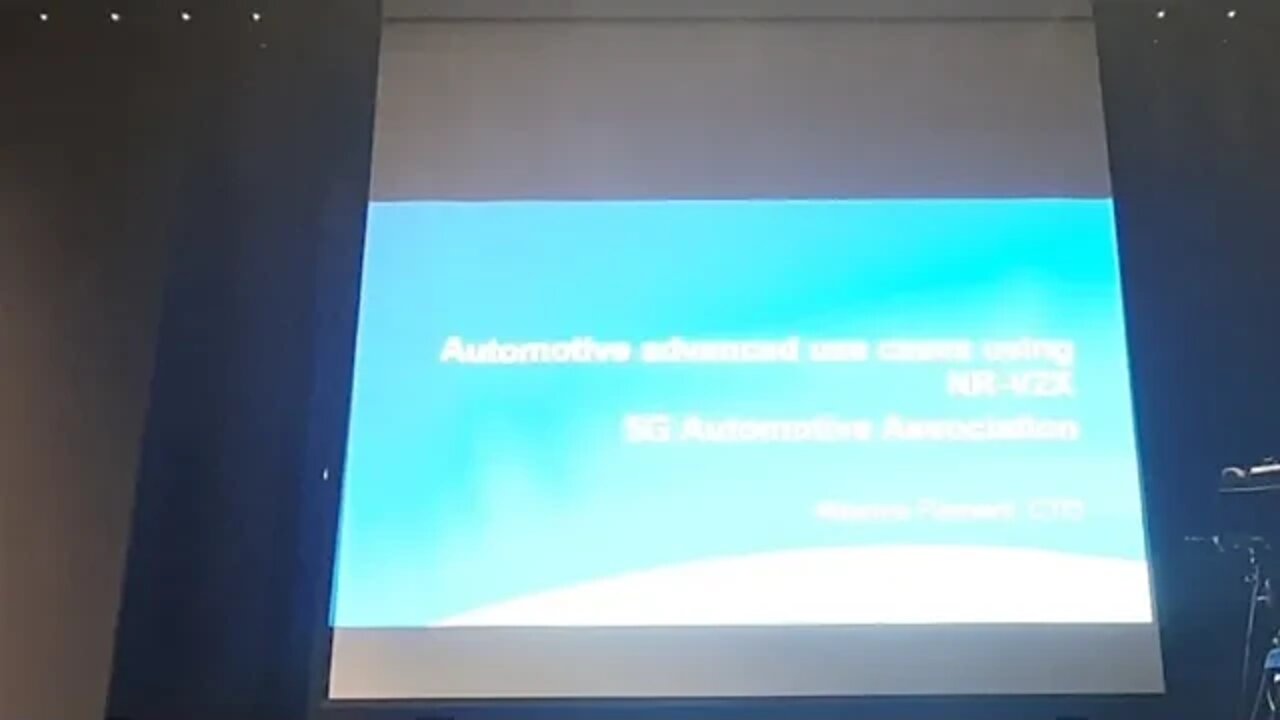Automotive Advanced Use Case Using NR V2X Maxime Flament