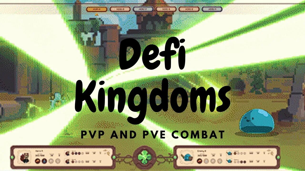 Defi Kingdoms SURVIVE? Jewel Crystal Combat PVP PVE