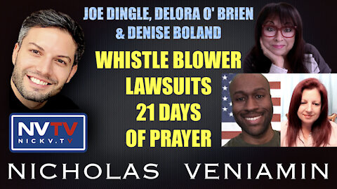 Joe, Debora & Denise Discusses Whistle Blowers and 21 Days of Prayer with Nicholas Veniamin