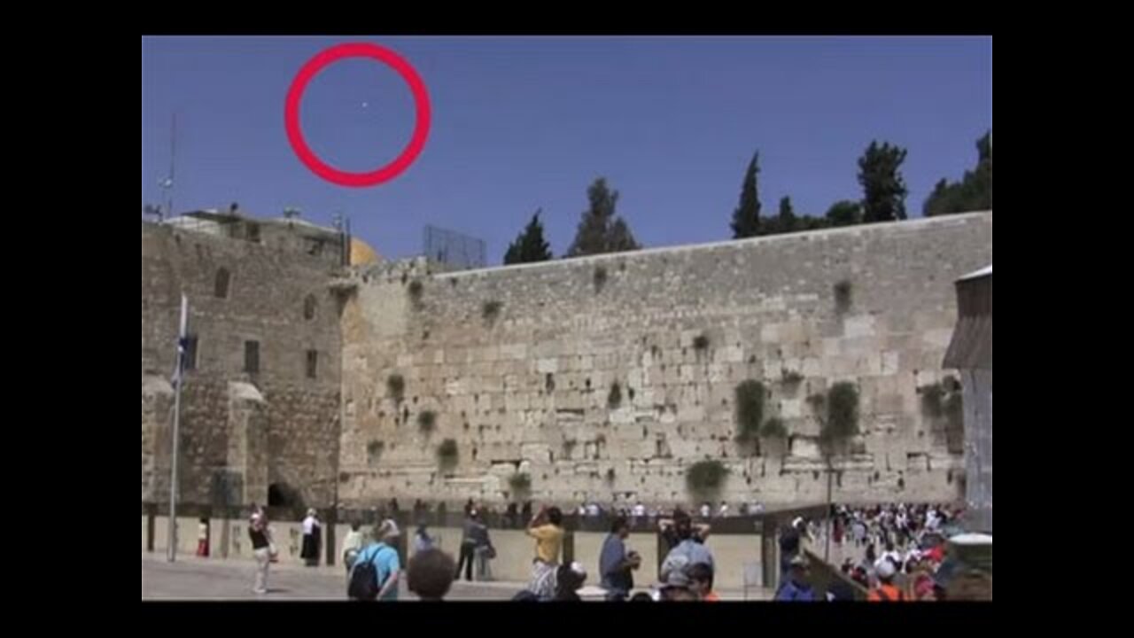 UFO in Jerusalem. 2022